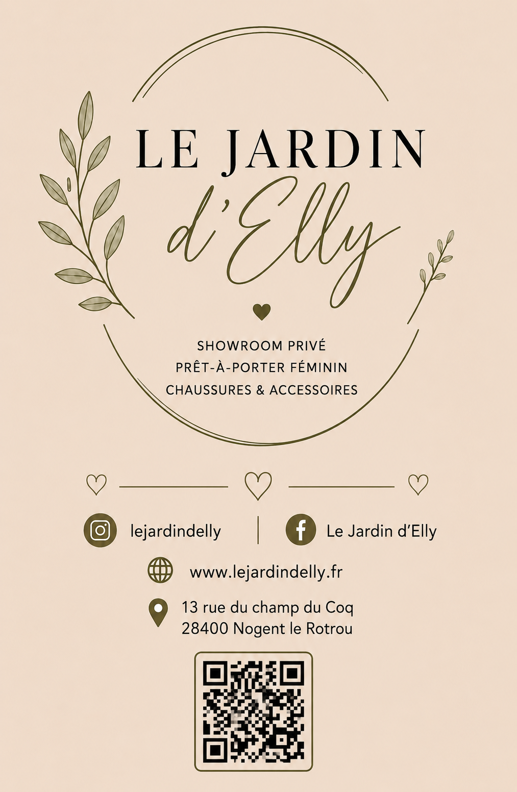 Cartes-cadeaux Le Jardin d’ Elly