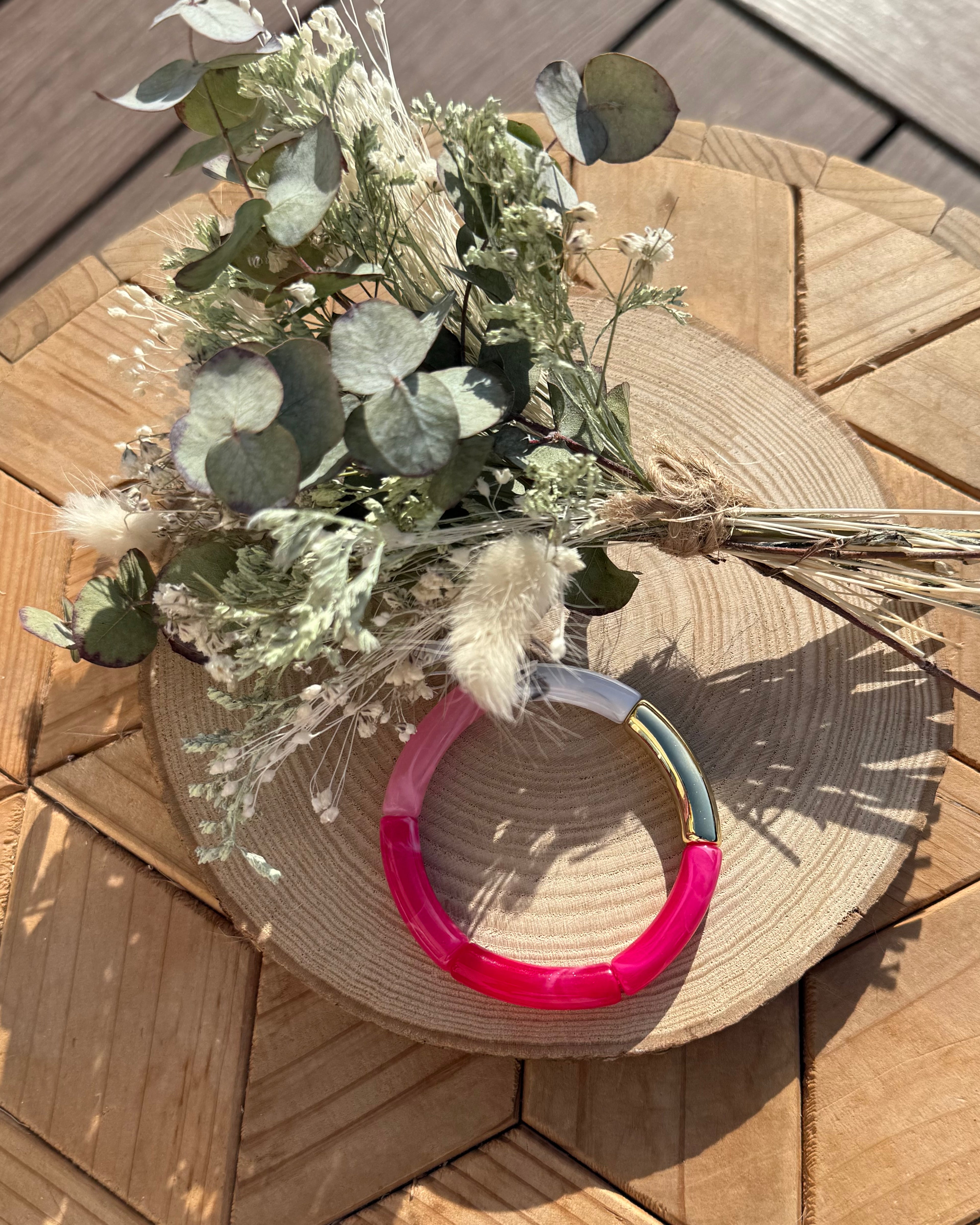 Bracelet Violetta 🩷🩶