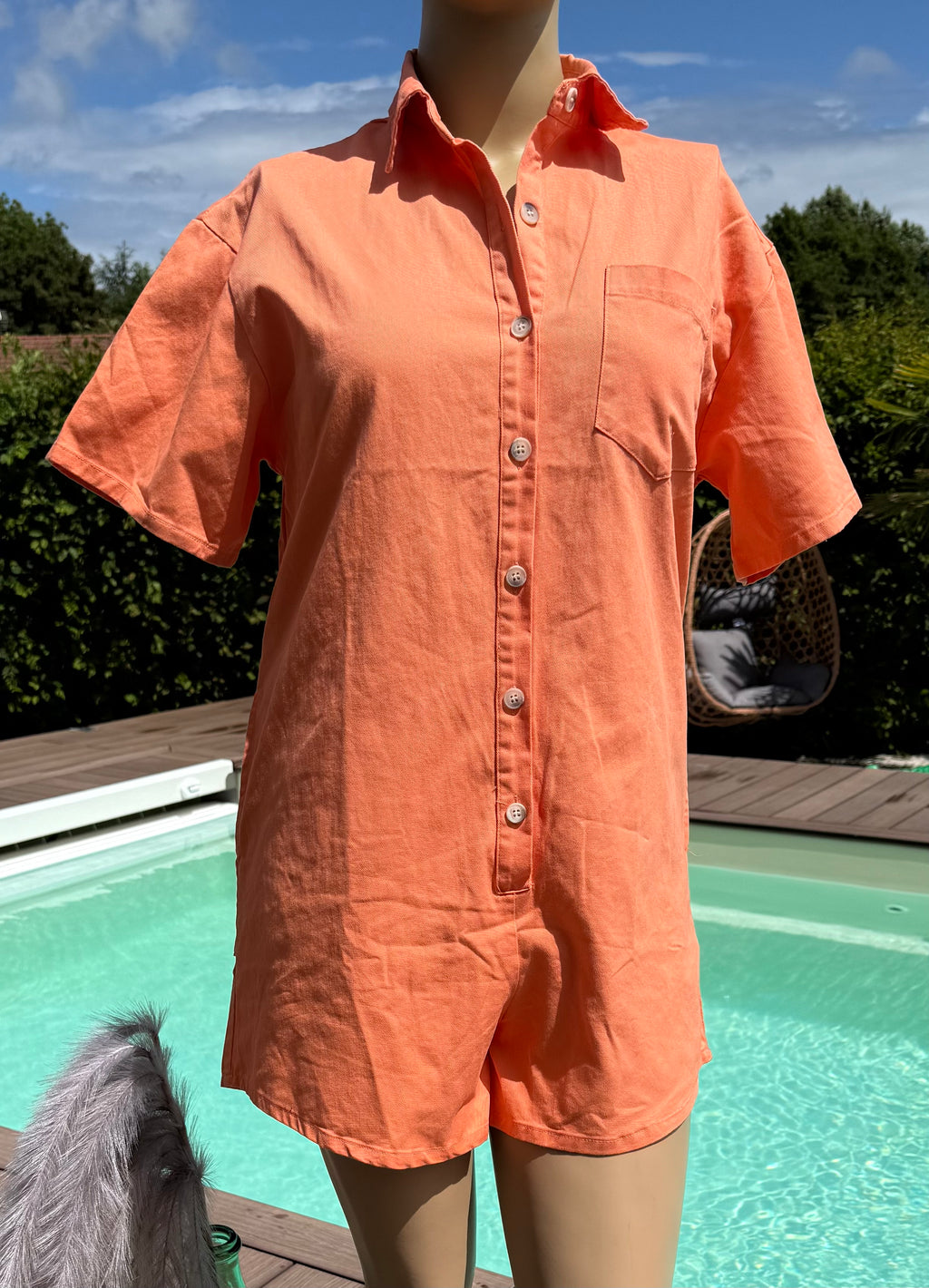 Combinaison short Noa 🧡