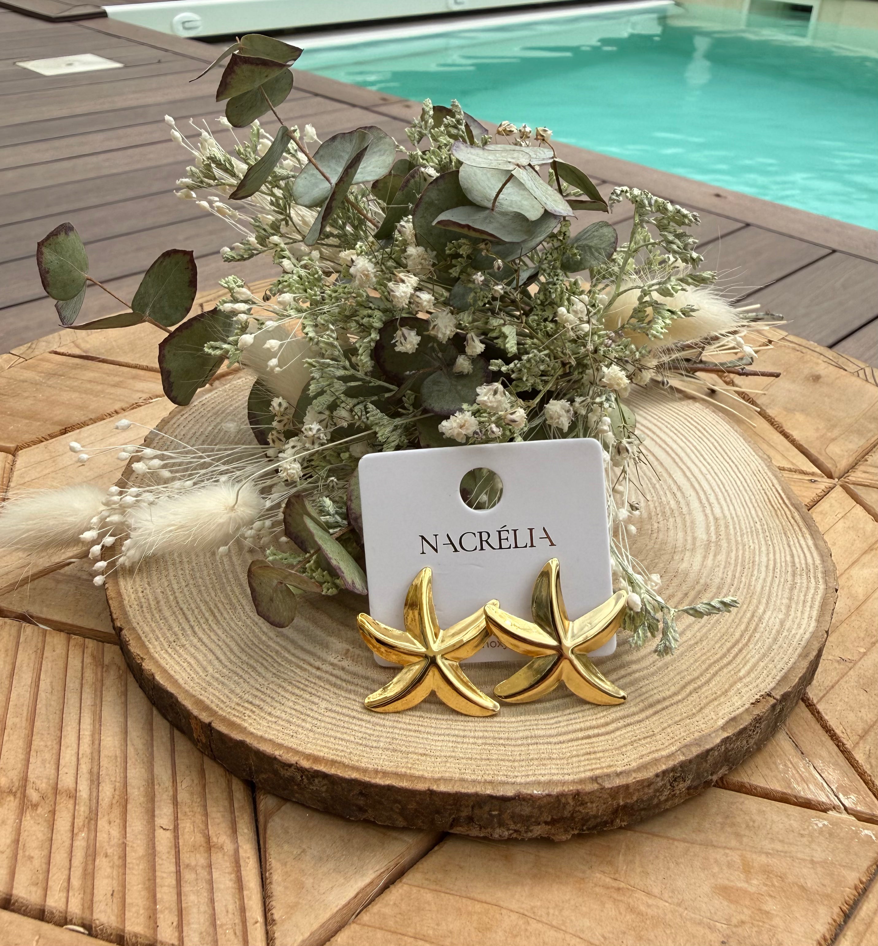 Boucles d’oreilles Stella 💛