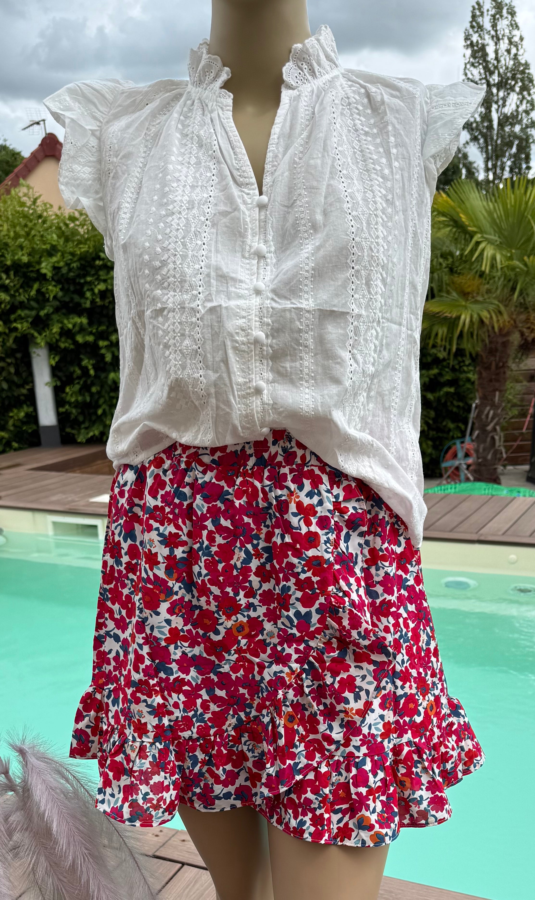 Jupe-short Rose ♥️