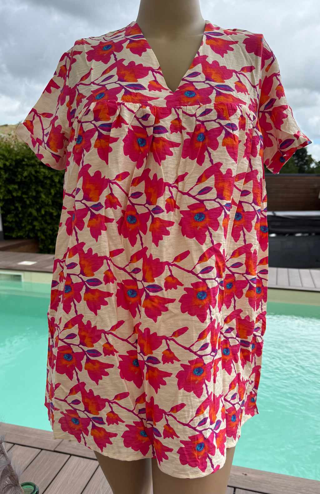Robe short Agathe