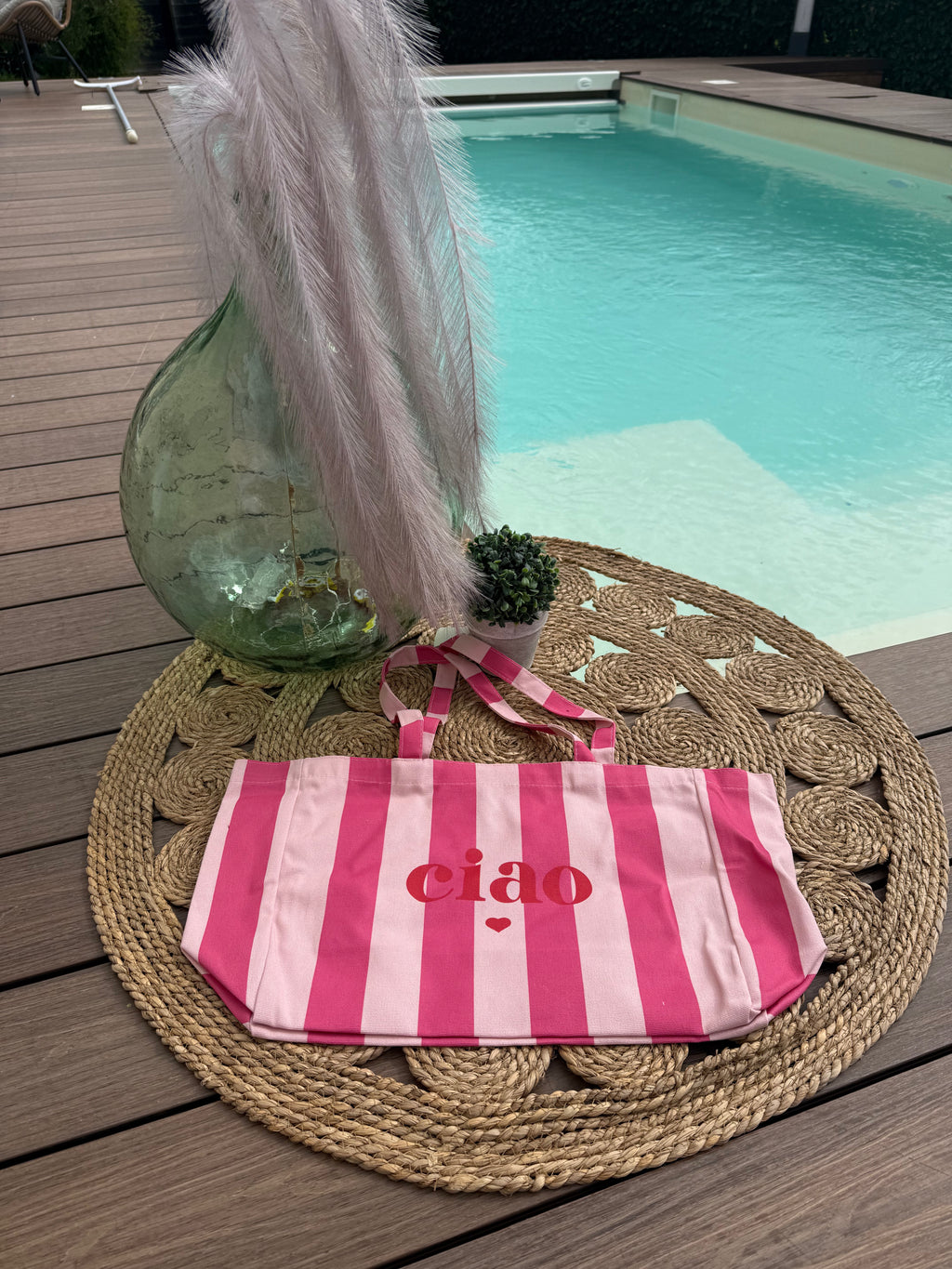 Sac tissu « Ciao » 🩷